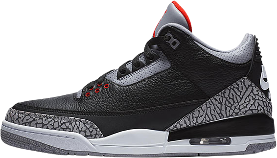Air Jordan 3 Black Cement 2018