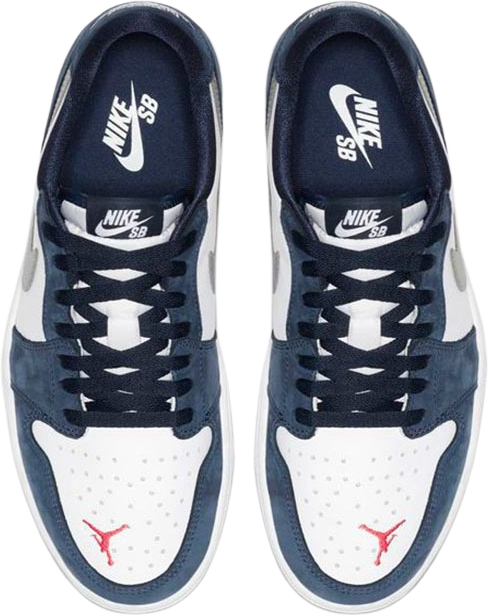 Nike Sb X Air Jordan 1 Low “midnight Navy “eric Koston” Sneakers Alert
