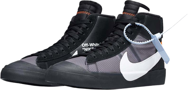 Off-White x Nike Blazer Mid Black