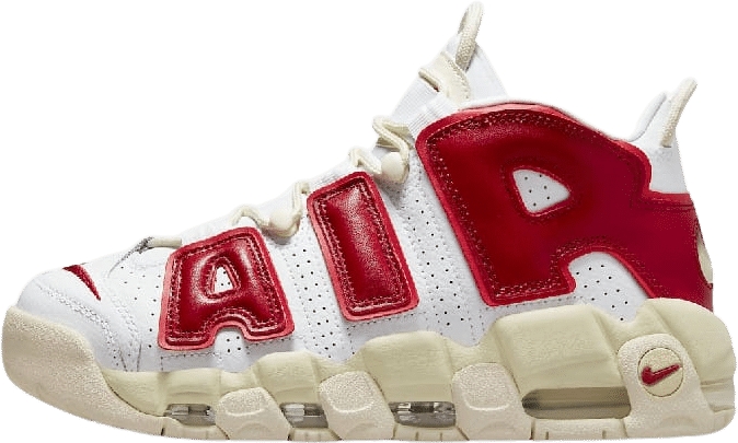 Nike Air More Uptempo White Red