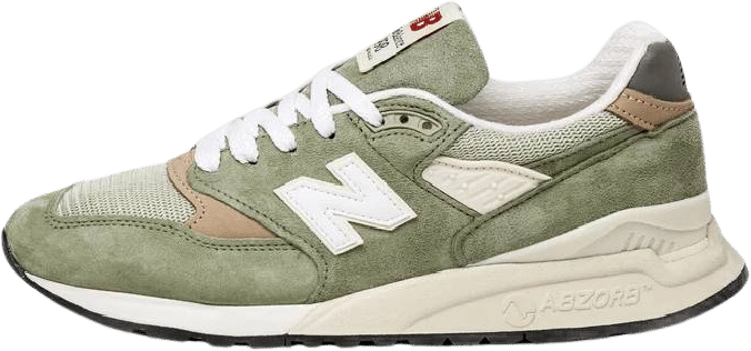 New Balance 998 Made in USA Olive Incense