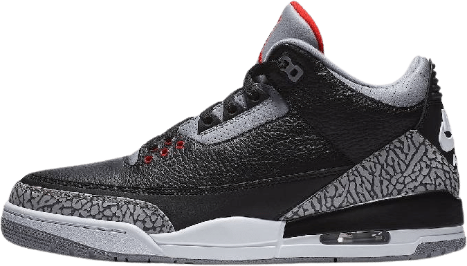 Air Jordan 3 Black Cement Reimagined