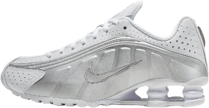 Nike Shox R4 White Metallic
